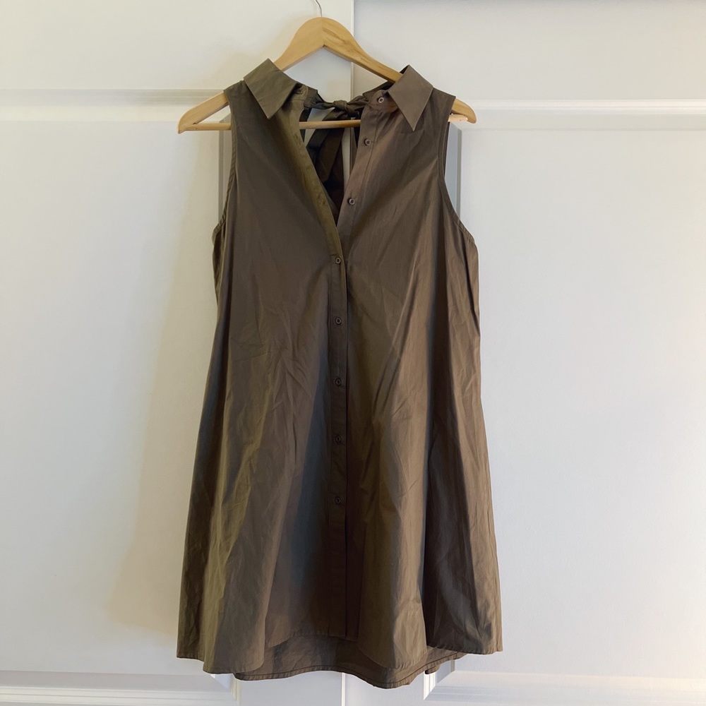 Sugarlips A-Line Dress with Buttons and Bows in Back Brand New